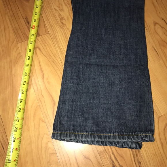 y2k Modern Culture Dark Wash Relaxed Fit size 36 not baggy - Picture 8 of 8